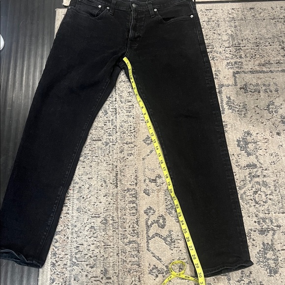 Madewell Men's athletic slim black jeans - Picture 6 of 10